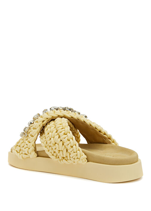 Sarı Kadın Terlik - Görsel 4