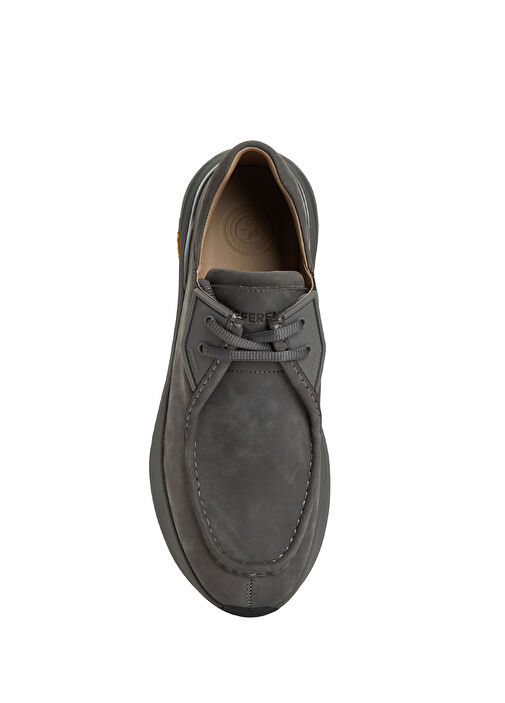 Fernabee MegaGrip Koyu Gri Erkek Deri Sneaker - Görsel 5