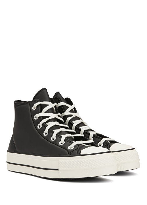 Chuck Taylor All Star Lift Siyah Kadın Sneaker - Görsel 3