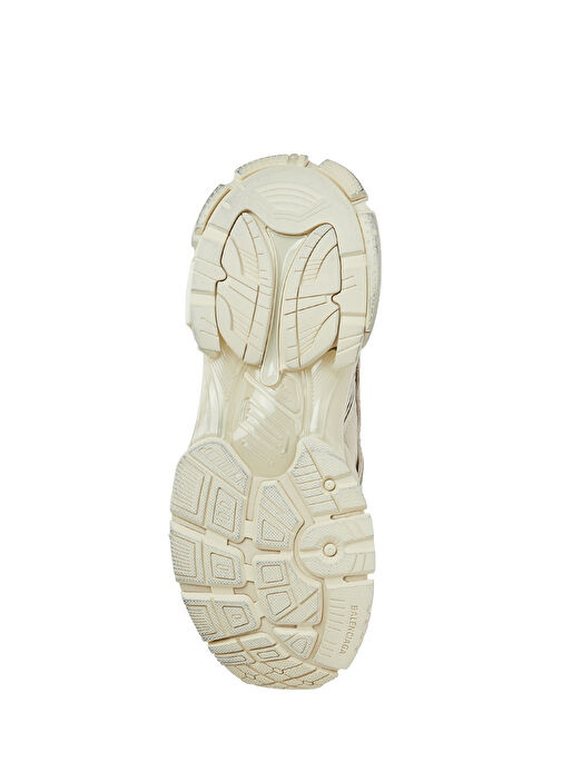 Runner Bej Erkek Deri Sneaker - Görsel 6