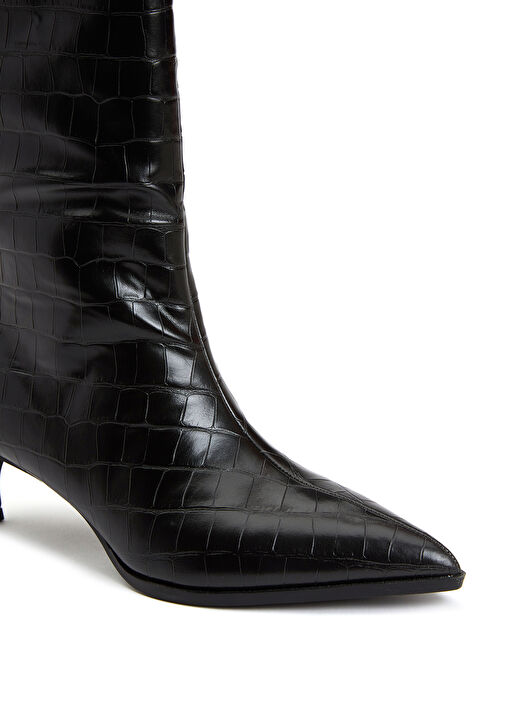 Divarese Divarese Siyah Krokodil Dokulu Kadın Çizme Beymen'de! Siyah - 7. görsel