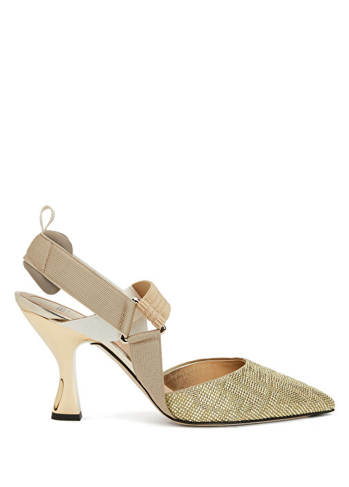 Colibri Gold Topuklu Ayakkabı - Görsel 2