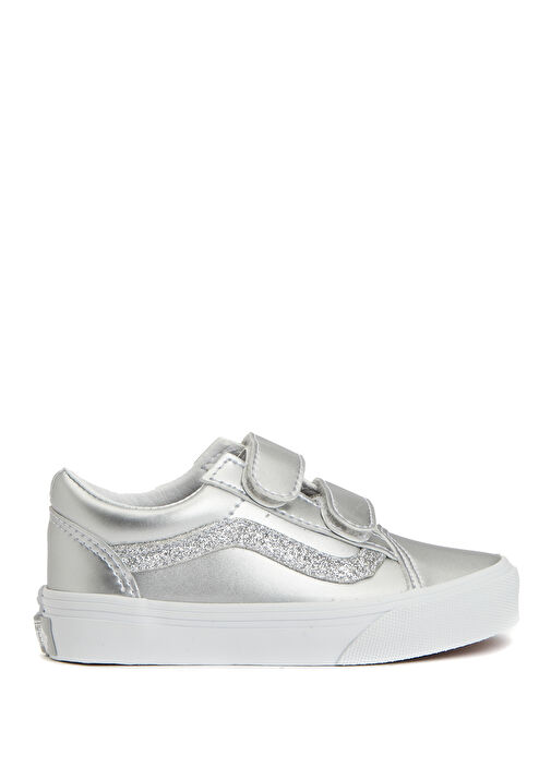 Old Skool Açık Gri Çocuk Sneaker - Görsel 2