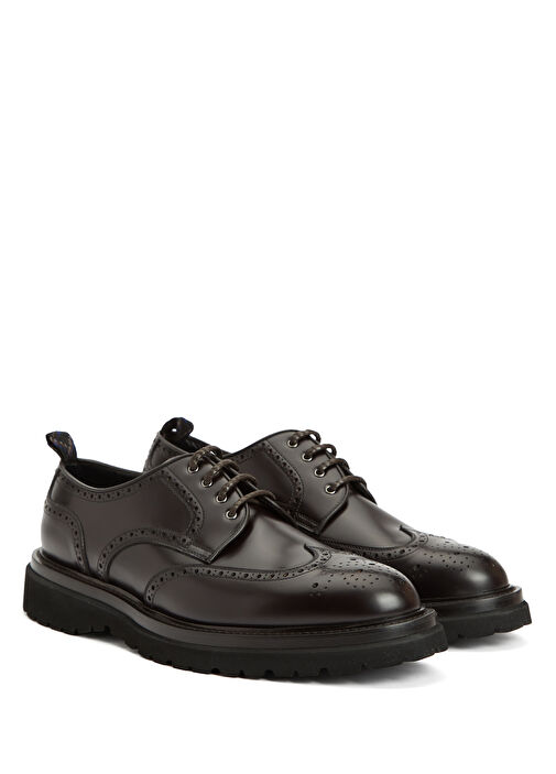 Bordo Erkek Deri Ayakkabı - Görsel 3