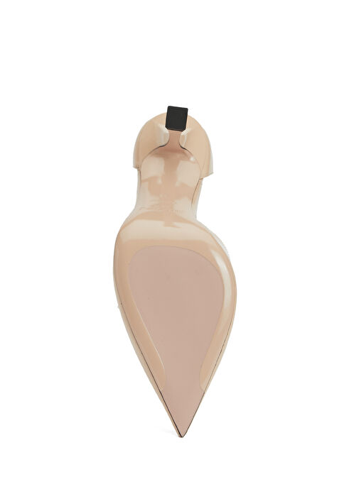 Stevie Nude Deri Topuklu Ayakkabı - Görsel 6