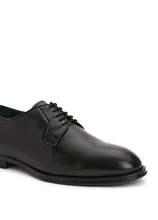 Siyah Erkek Deri Ayakkabı - Görsel 7