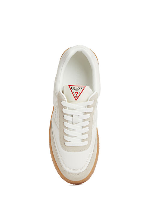 Wimoh Beyaz Erkek Deri Sneaker - Görsel 5