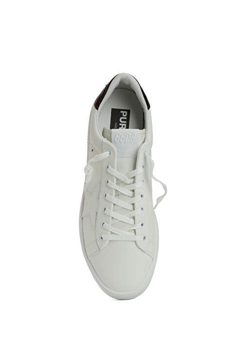 Pure Star Beyaz Erkek Deri Sneaker - Görsel 5