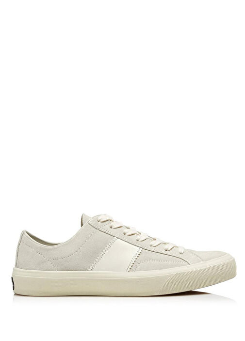 Tom Ford Tom Ford Beyaz Cambridge Krem Erkek Deri Sneaker Beymen'de! Beyaz - 2. görsel