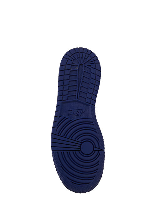 Air Jordan 1 LOW Beyaz Çocuk Deri Sneaker - Görsel 6