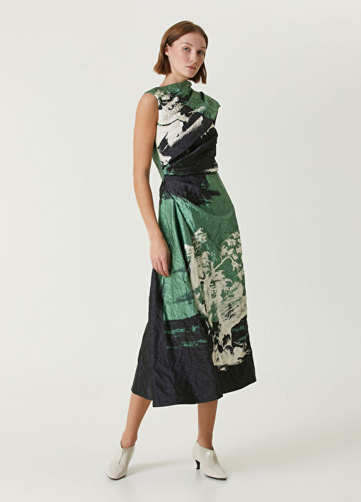 slim fit dress slacks Pencil Cocktail Dress by ERDEM