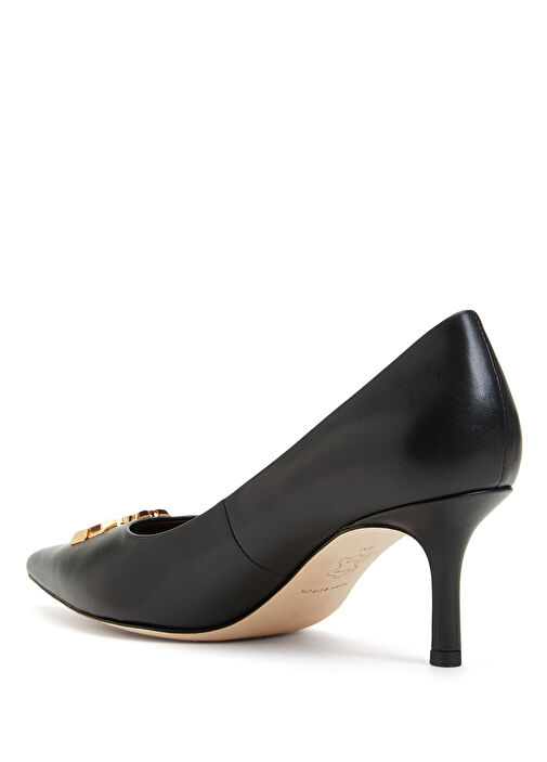 Siyah Topuklu Ayakkabı - Görsel 4