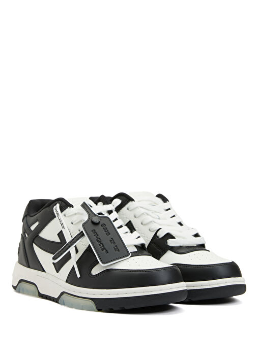 Beyaz Kadın Deri Sneaker - Görsel 3