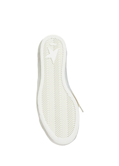 Matchstar Kırmızı Beyaz Kadın Deri Sneaker - Görsel 6