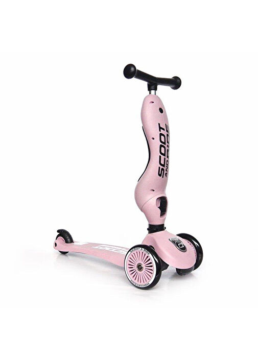 Scoot And Ride - Highwaykick 1 2'si 1 Arada Pembe Oturaklı 3