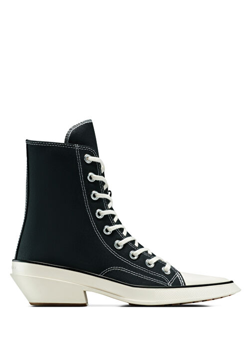 Chuck De Luxe Pointed Siyah Kadın Bot - Görsel 2