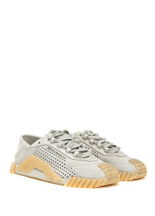 NS1 Bej Erkek Deri Sneaker - Görsel 3