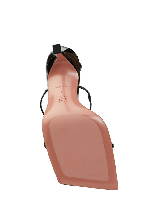 Maya Siyah Kadın Deri Sandalet - Görsel 6