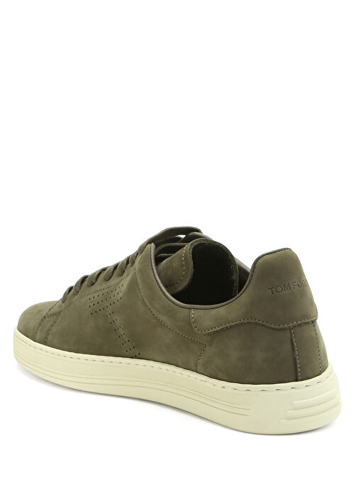 Warwick Haki Erkek Süet Sneaker - Görsel 4
