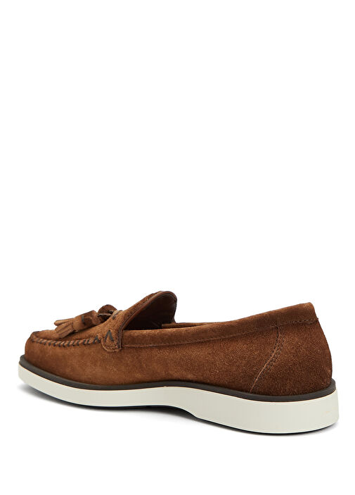Tulsi Detroit Kahverengi Erkek Süet Loafer - Görsel 4