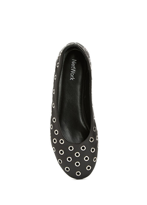 Siyah Deri Babet - Görsel 5