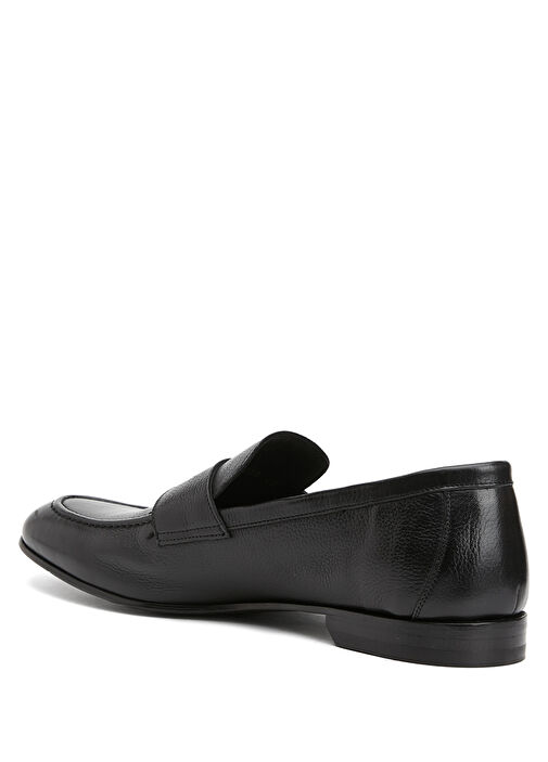 Siyah Erkek Deri Loafer - Görsel 4