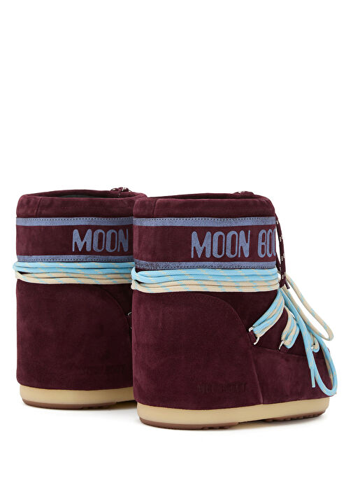 Moon Boot Moon Boot Icon Low Bordo Süet Kız Çocuk Kar Botu Beymen'de! Bordo - 3. görsel