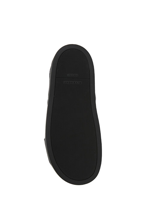 Siyah Logo Desenli Erkek Terlik - Görsel 6