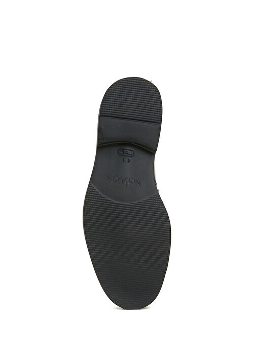 Siyah Erkek Deri Loafer - Görsel 6