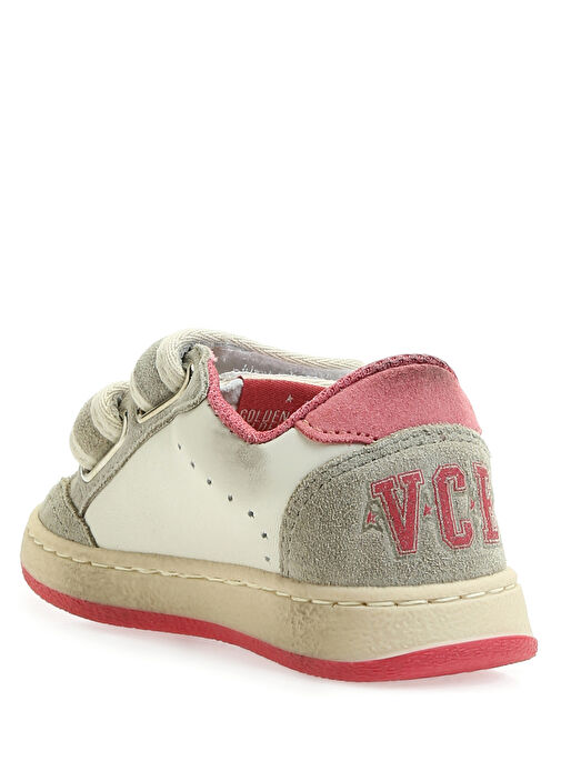 Ball Star Pembe Bebek Deri Sneaker - Görsel 4