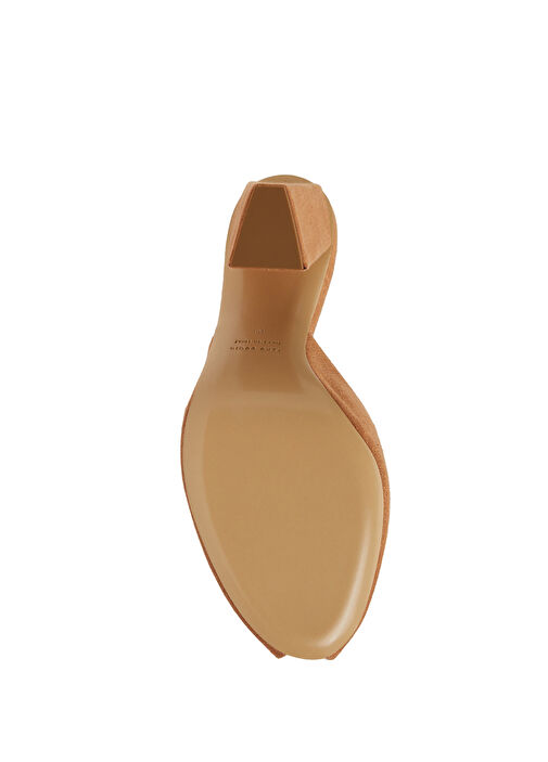 Rosie 38 Taba Kadın Keten Sandalet - Görsel 6