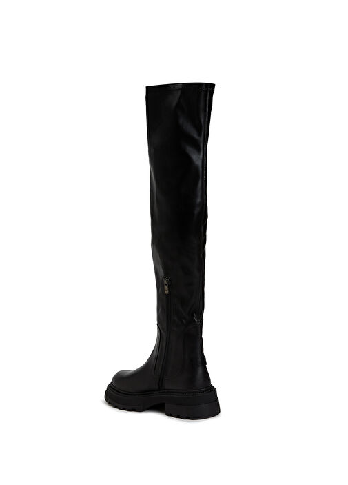 Divarese Divarese Siyah Kadın Deri Çizme Bot | Beymen Siyah - 4. görsel