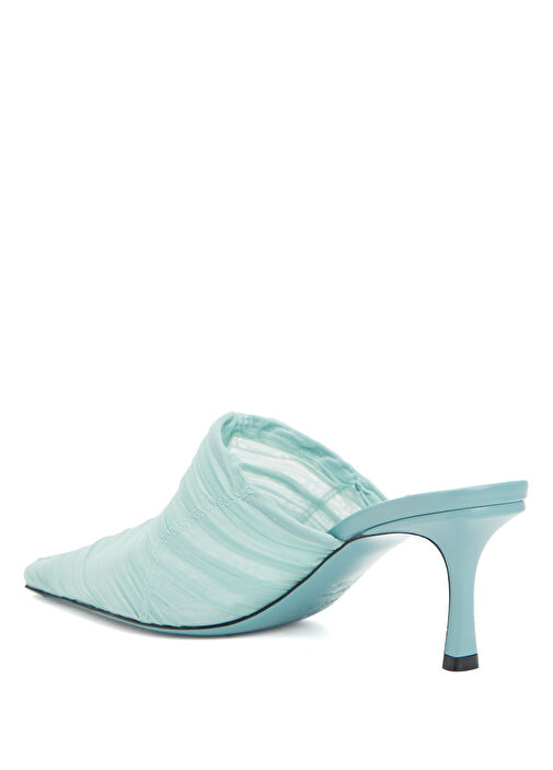 Turkuaz Kadın Terlik - Görsel 4