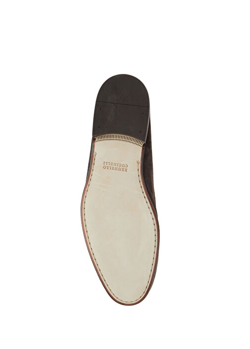 Brunello Cucinelli Kahverengi Brunello Cucinelli Süet Erkek Loafer