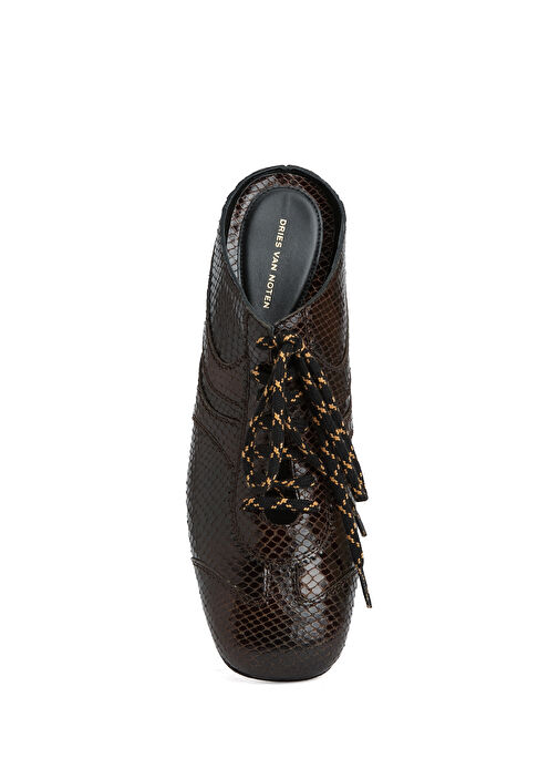 Koyu Kahverengi Kadın Terlik - Görsel 5