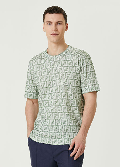 Fendi green shirt deals