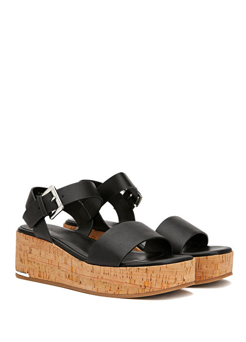 Siyah Kadın Sandalet - Görsel 3