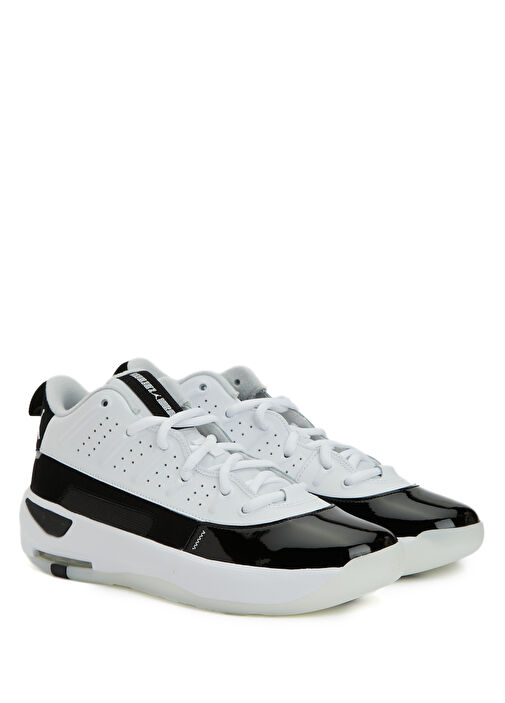 Jordan Mac Aura 7 Beyaz Siyah Erkek Deri Sneaker - Görsel 3