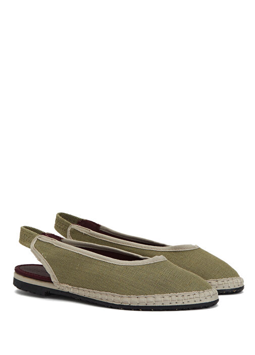 Flabelus Flabelus Narnia Açık Yeşil Keten Babet | Beymen Açık Yeşil - 3. görsel