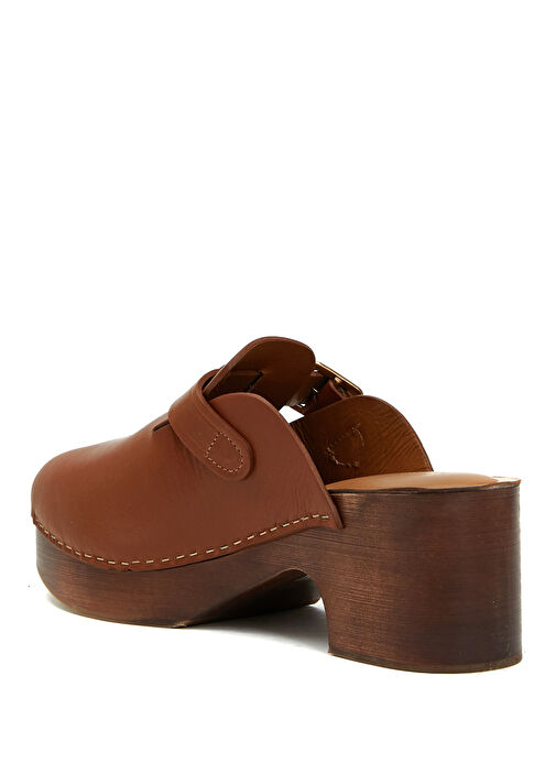 Taba Kadın Deri Terlik - Görsel 4