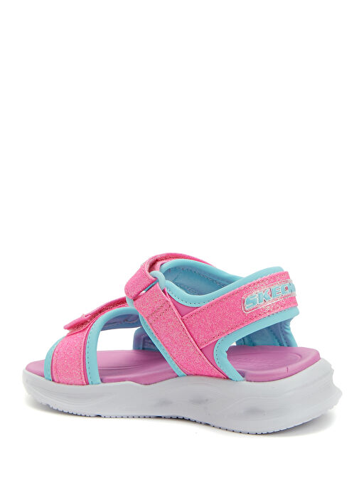 Sola Glow Pembe Kız Çocuk Sandalet - Görsel 4