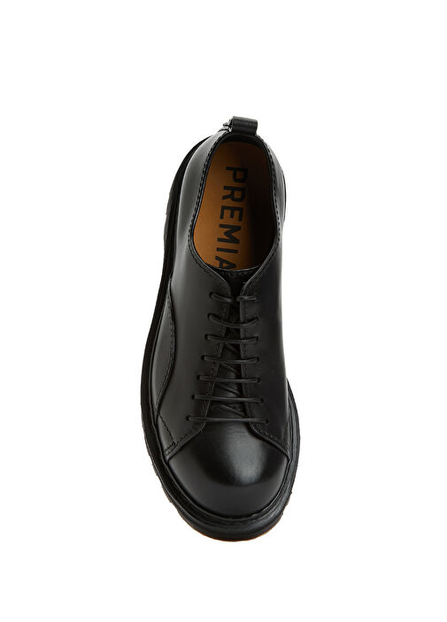Brook Siyah Erkek Deri Ayakkabı - Görsel 5