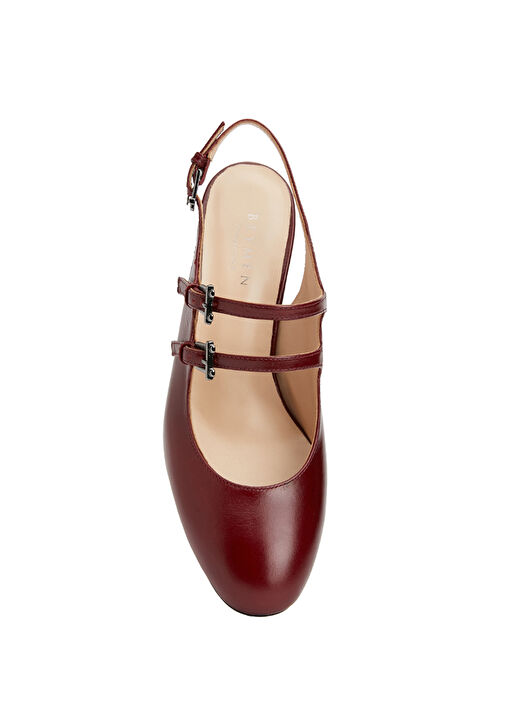 Bordo Deri Ayakkabı - Görsel 5