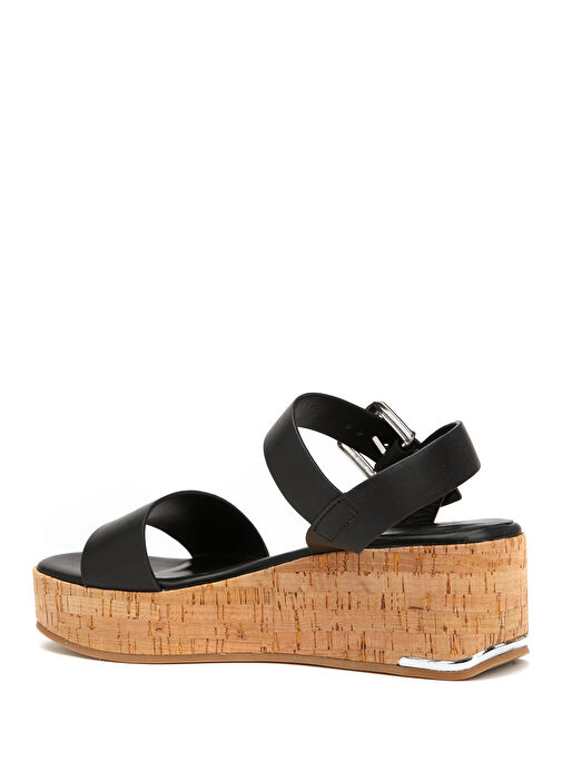 Siyah Kadın Sandalet - Görsel 4