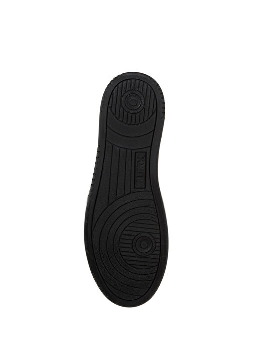 Siyah Beyaz Erkek Deri Sneaker - Görsel 6