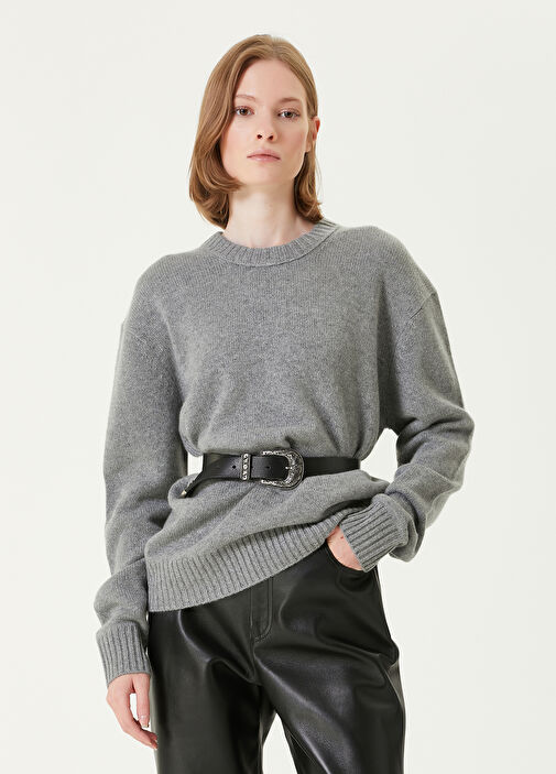 Grey Cashmere Sweater