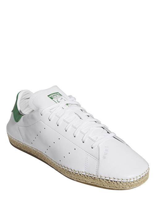 Clot Stan Smith Beyaz Yeşil Kadın Deri Sneaker - Görsel 4