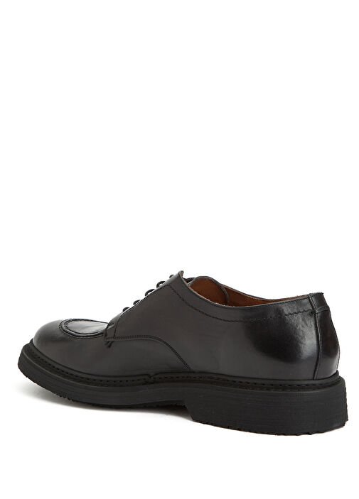 Pantanetti Siyah Pantanetti Deri Erkek Ayakkabı