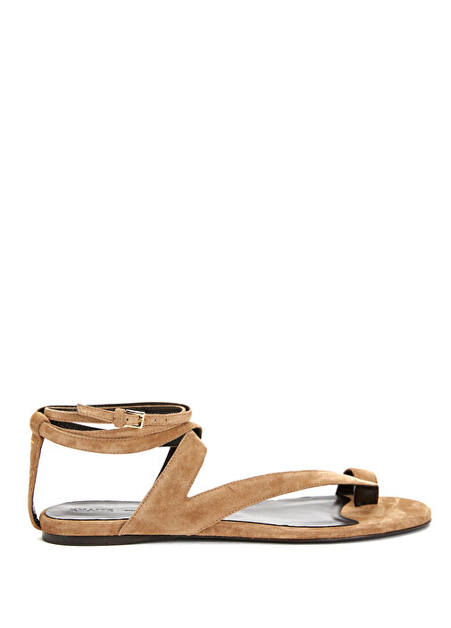 Aimee Taupe Kadın Süet Terlik - Görsel 2