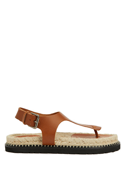Tokio Taba Kadın Deri Sandalet - Görsel 2